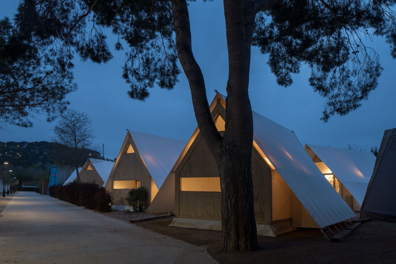 TipiTop Tent, роскошная палатка в Таррагоне, Испания