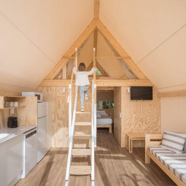 TipiTop Tent, роскошная палатка в Таррагоне, Испания