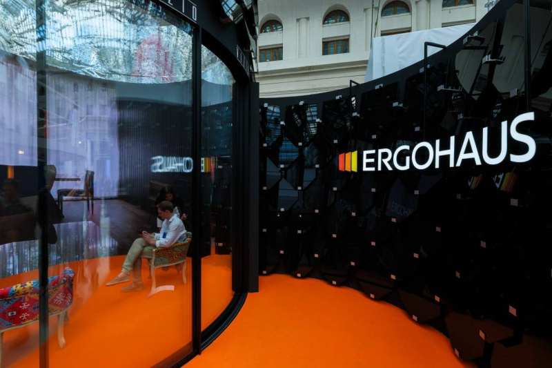 Ergohaus и архитектор Саша Лукич на выставке АРХ Москва 2026