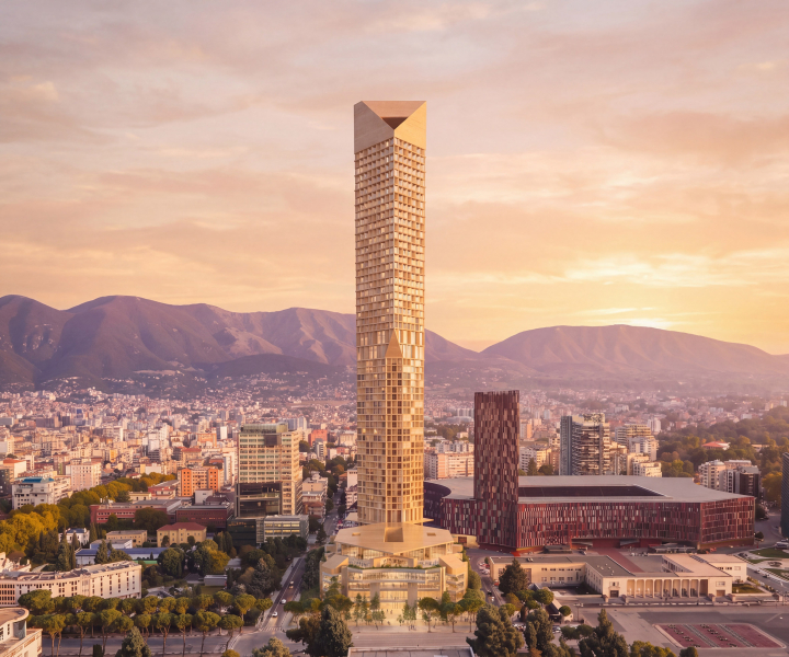 Herzog & de Meuron реконструирует Дворец конгрессов в Тиране, Албания