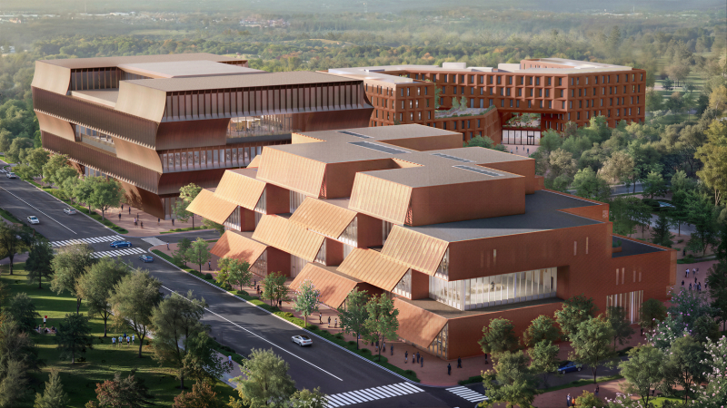 Компания BIG спроектирует кампус STEM University в Арканзасе, США