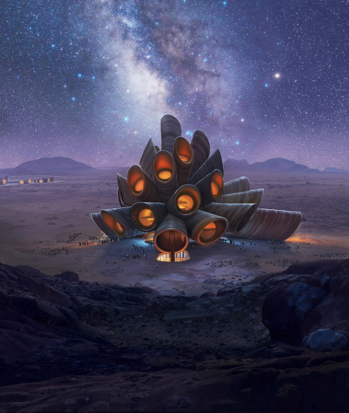Студия Heatherwick представляет &laquo;космическую обсерваторию&raquo; в Аль-Уле