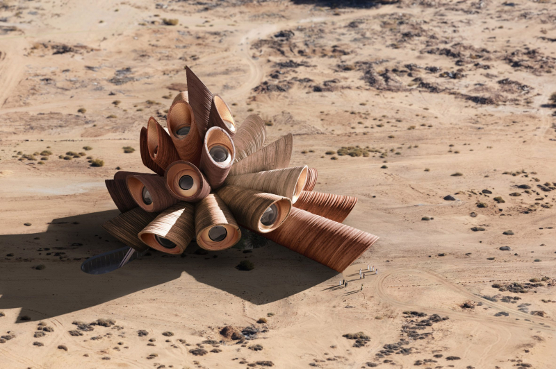 Студия Heatherwick представляет &laquo;космическую обсерваторию&raquo; в Аль-Уле