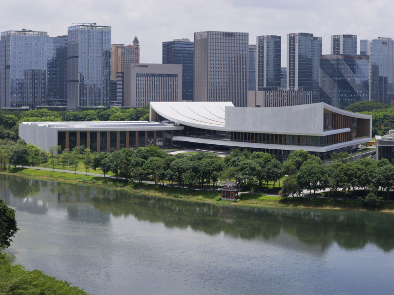 Выставочный центр ZHA's Songshan Lake открывается в Дунгуане, Китай