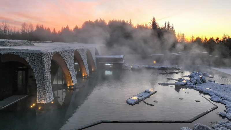 Завершено строительство геотермального спа Laugarás Lagoon в Исландии