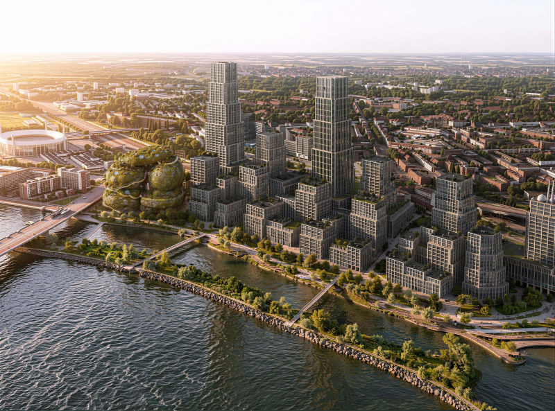 MVRDV побеждает в конкурсе на создание «нового чуда света» в Нидерландах