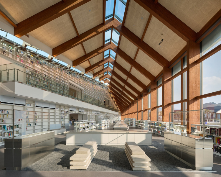 Библиотека Gochang Hwang Yunseok Library открыта для посетителей