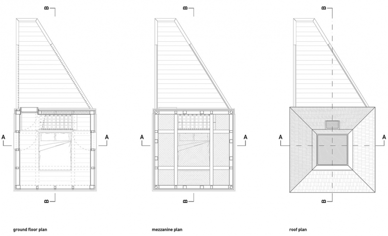 Домик-ящик на дереве TreeBOX Cabin в Альпизелле, Италия
