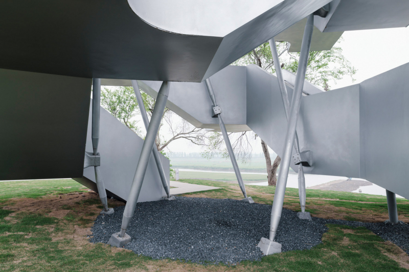 Xiang Architects создала смотровую площадку для наблюдения за птицами
