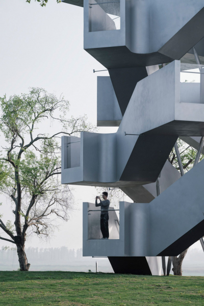 Xiang Architects создала смотровую площадку для наблюдения за птицами